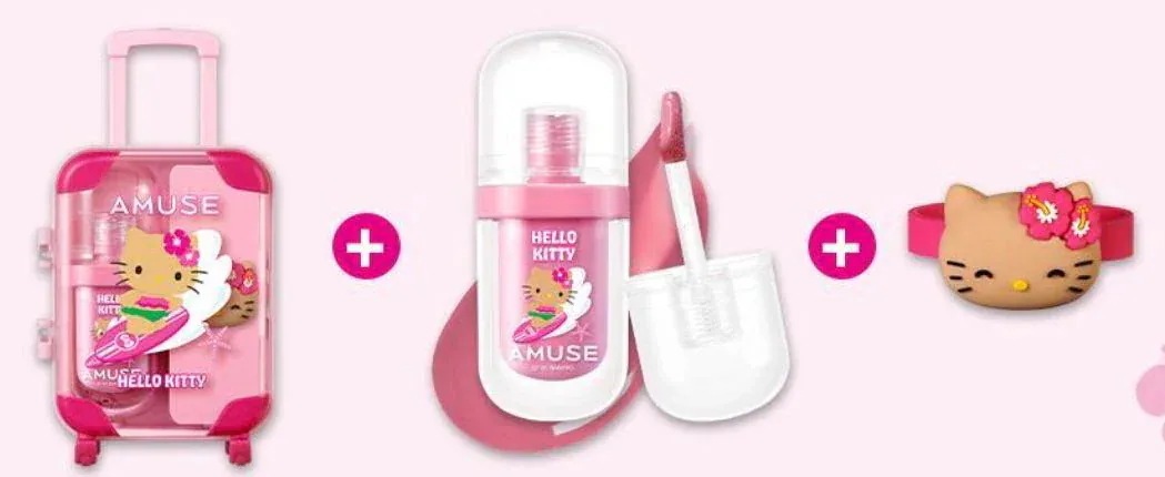 Qoo10] アミューズ ハローキティ4色/ジェルフィットティント