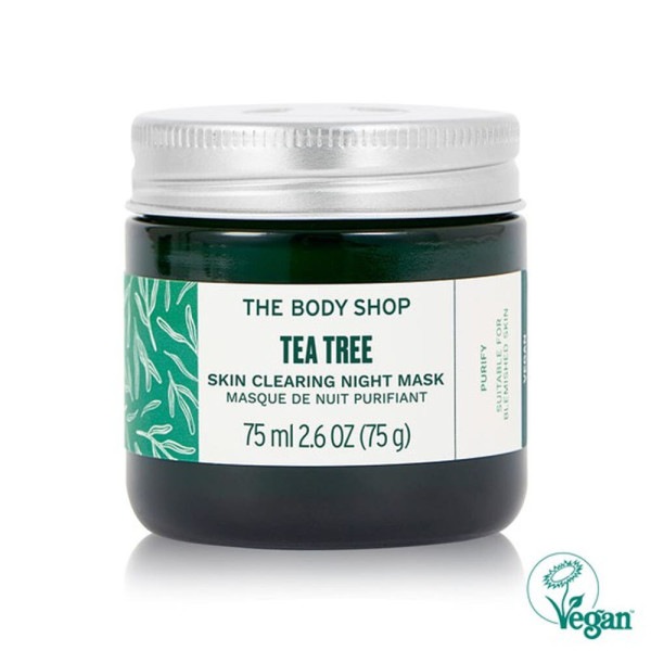 【The body shop】 The Body Shop/Tea Tree/Skin/Night/Mask/75ML 贈呈品なくなり次第贈呈終了