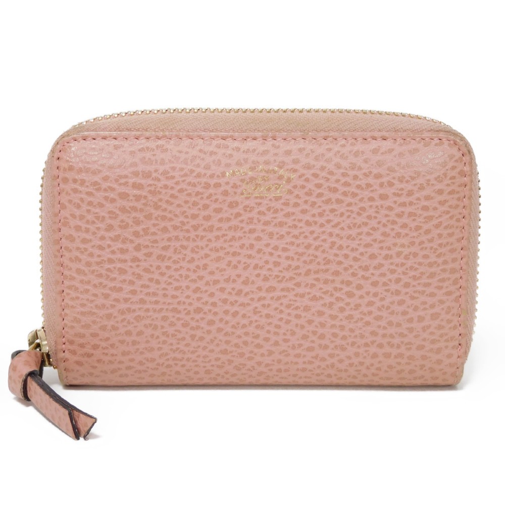 【中古】 コインケース 筆記体 ロゴ 箔押し カーフ カードケース コンパクト ジップアラウンドウォレット スウィング 368877 15,960円