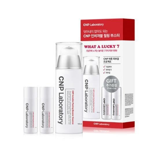 【CNP Laboratory】 インビジブルピーリングブースターエッセンス企画セット 100ml+31ml*2 PHA配合 角質ケア 保湿ケア 敏感肌 美容液 韓国コスメ スキンケア 公式