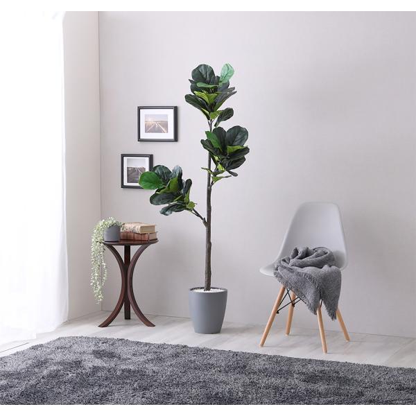 人工観葉植物 インテリアグリーン フィカス・リラータ フェイクグリーン リアル 精巧 観葉植物 高さ180cm