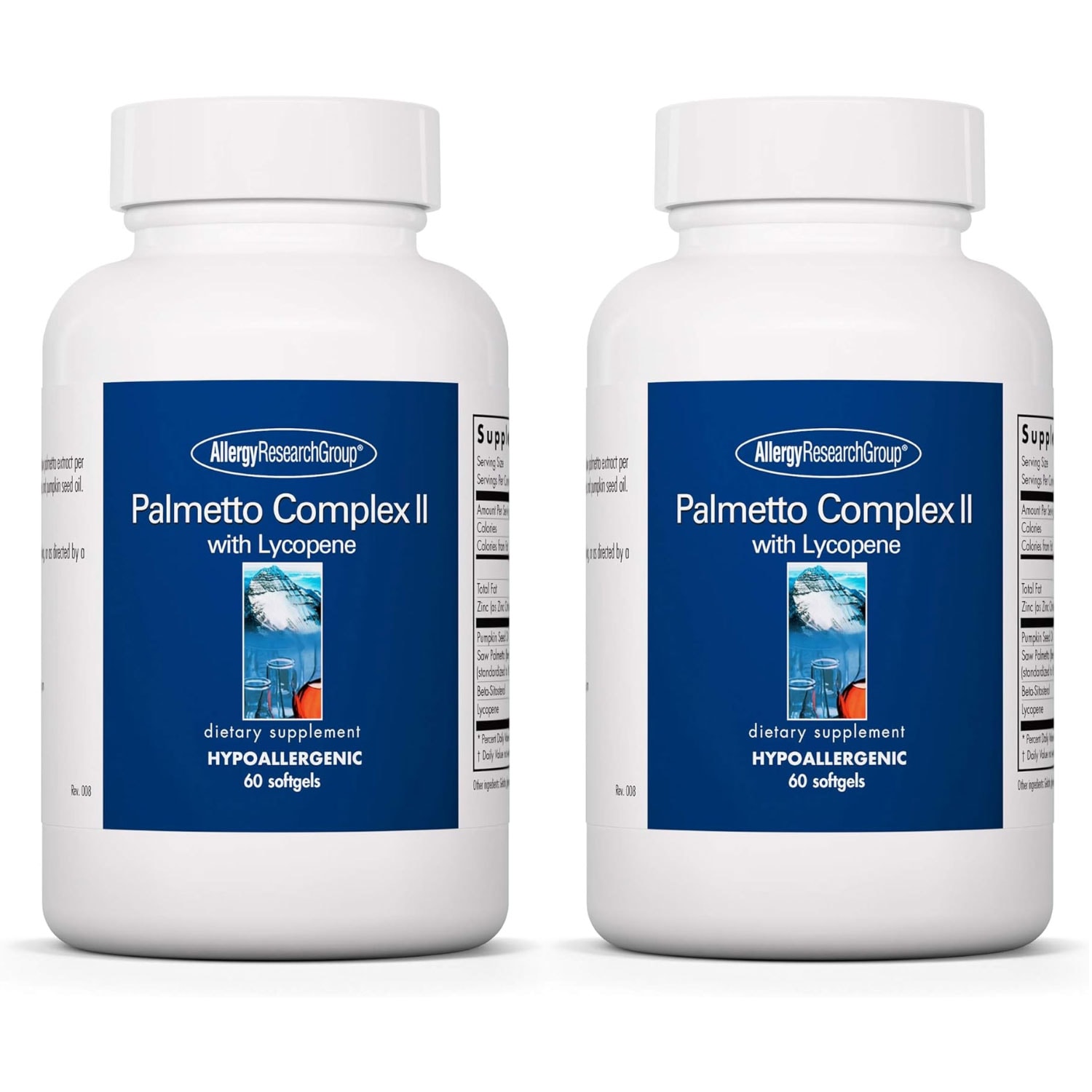 Allergy Research ノコギリヤシ リコピン　（Complex II with Lycopene）　[海外直送品]　2ボトル