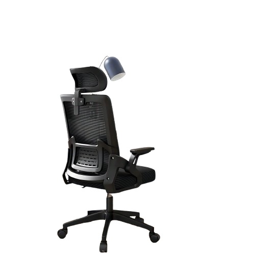 オフィスチェア デスクチェア 椅子 イス 人間工学 3Dヘッドレスト 肘付き 肘置き 可動式アームレスト ハイバッグ 腰痛対策 腰楽 メッシュ素材 通気性 ロッキング 10cm昇降 360回転