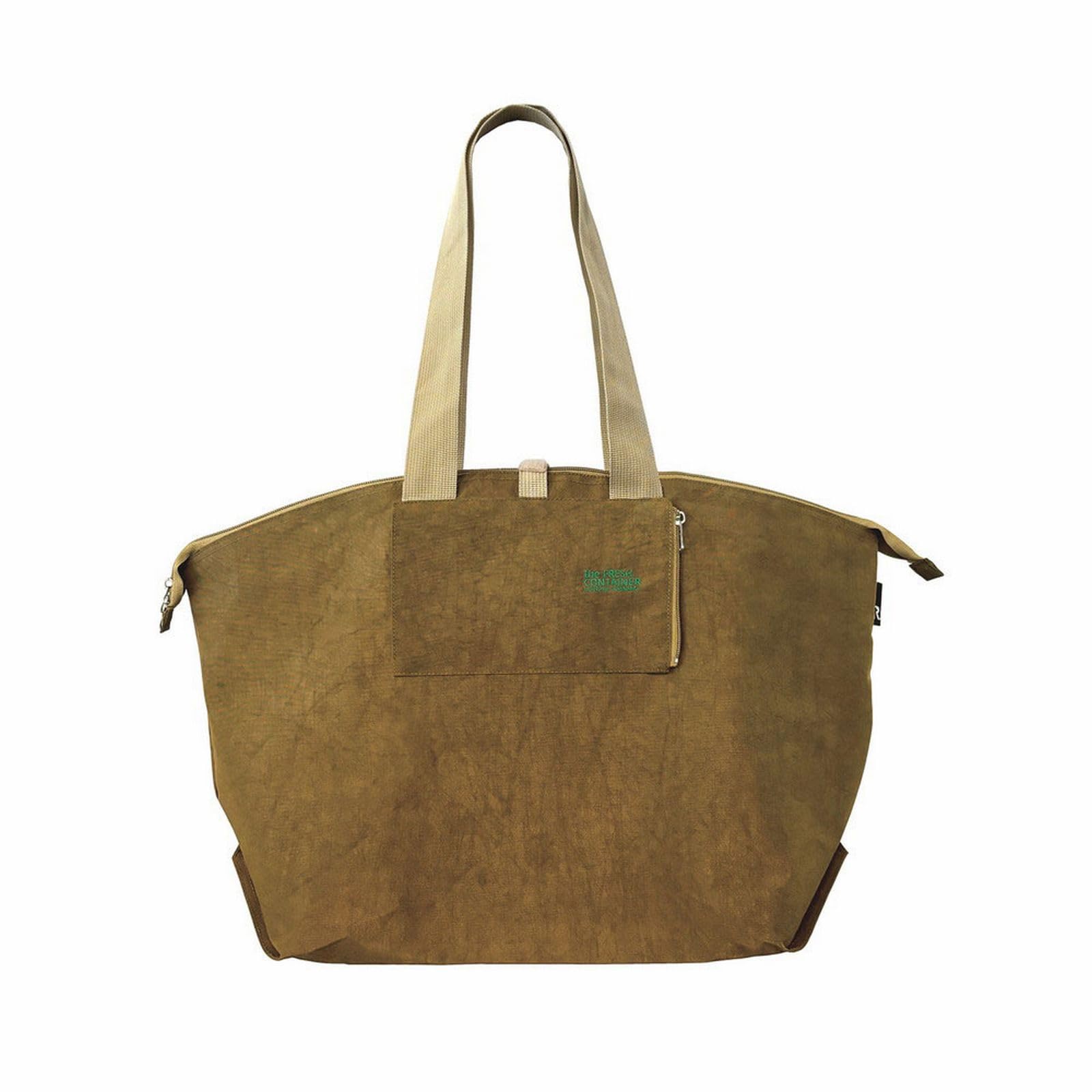 簡易保冷 洗濯可 保冷剤用ポケット付 大容量 折りたたみ可 PT.サーモキーパー.バレル.ベーシック-C 1097