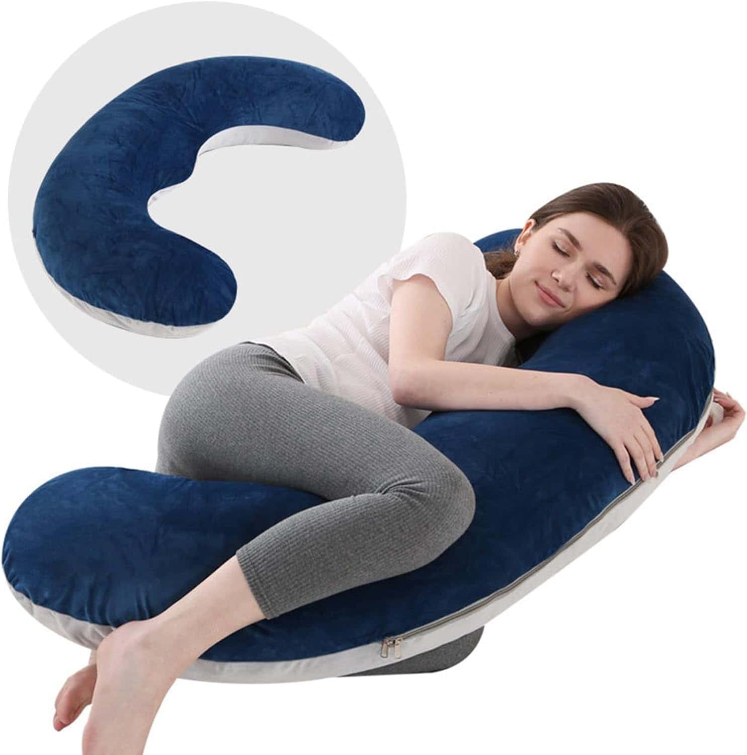 J字型 タニティー 横向き寝 だきまくら 妊婦 授乳クッション ボディフィット 腕置き 足置き 腹部サポート 多機能 高反発 大きい枕 寝返り防止 腰枕 安眠 体圧分散 年配者 お祝い 女性用 母の日