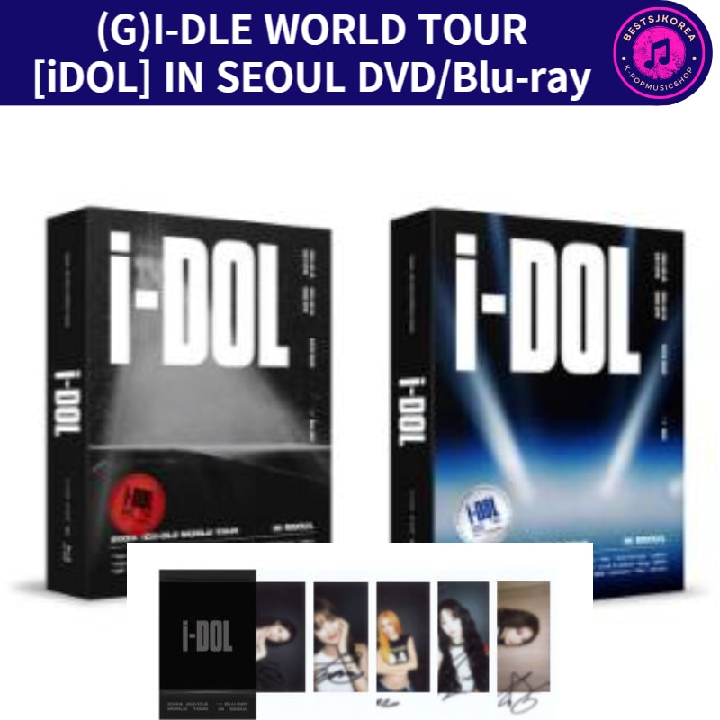 (G)I-DLE) (G)I-DLE WORLD TOUR [iDOL] IN SEOUL Blu-ray / DVD