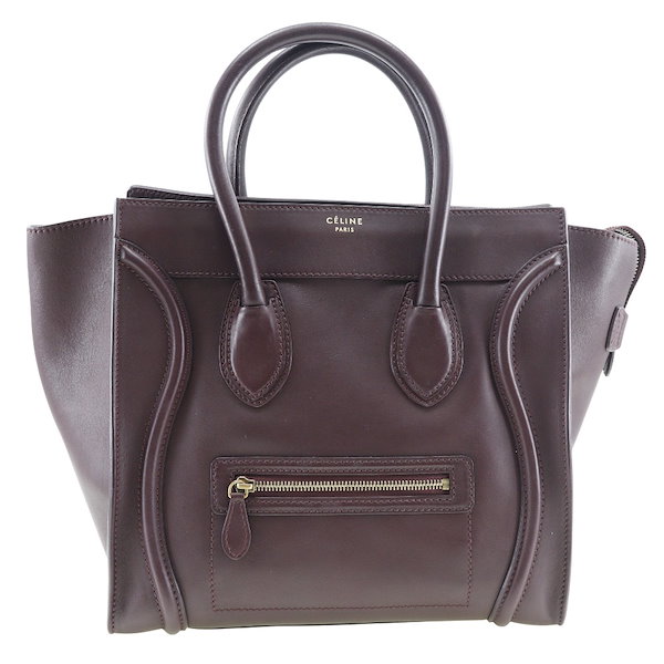 CELINE ラゲージミニ カーフレザー ハンドバッグ 楽天市場】CELINE セリーヌ 18924 ラゲージ ミニショッパー