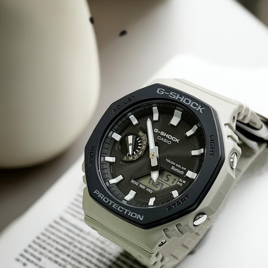カシオ腕時計 ジーショック国内正規品 Urban utility series Bluetooth搭載 タフソーラー GA-B2100LUU-8AJF メンズ グレーメンズ 腕時計 感謝の気持ち