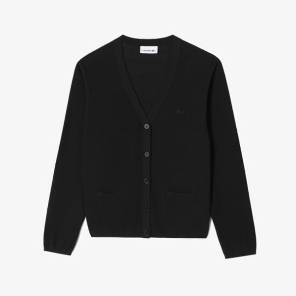 26SS 女性 サマー Vネック カーディガン AF142E-56G 031(ブラック)
