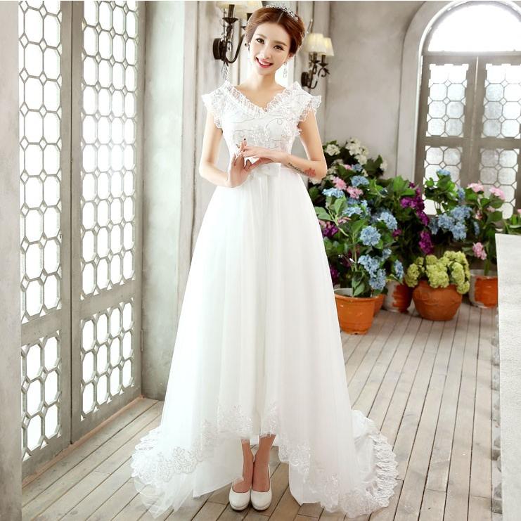 ウエディングドレス マタニティ エンパイア 安い 二次会 ウェディングドレス 結婚式 花嫁 ブライダル ロングドレス 白 パーティドレス 披露宴 サッシュリボン