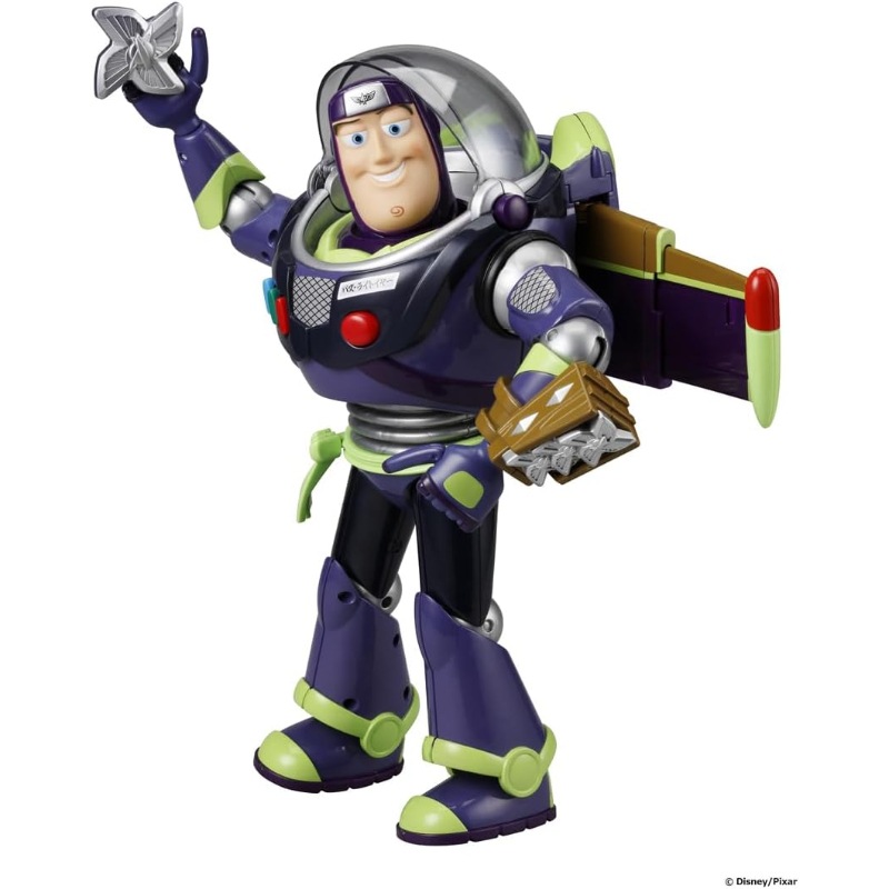 トイ・ストーリー 30周年 リアルサイズトーキングフィギュア バズ・ライトイヤー NINJA ver. おもちゃ フィギュア コレクション 話す おしゃべり 日本語 英語 ギフト