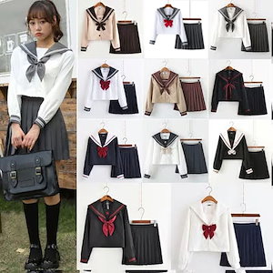 【楽天1位】【販売品質NO.1】2024 女子JK制服スカートコスプレ高校生 学園祭 大人 レディース クリスマスセーラー服