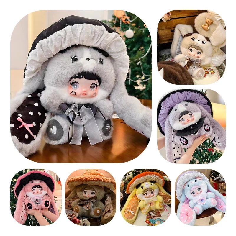 【公式正規品】Nommi ノミー 400% マッシュルームキャップ フィギュア ぬいぐるみ ブラインドボックス 女の子向け ギフトにも