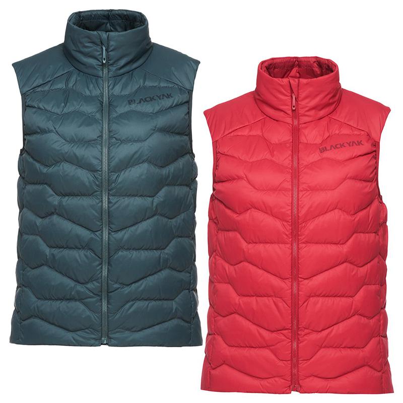 25年新商品 DNS 女性グースダウン 90:10 Nikwax 撥水加工処理 軽量ベスト ユリノ ベスト 1BYVSWU505