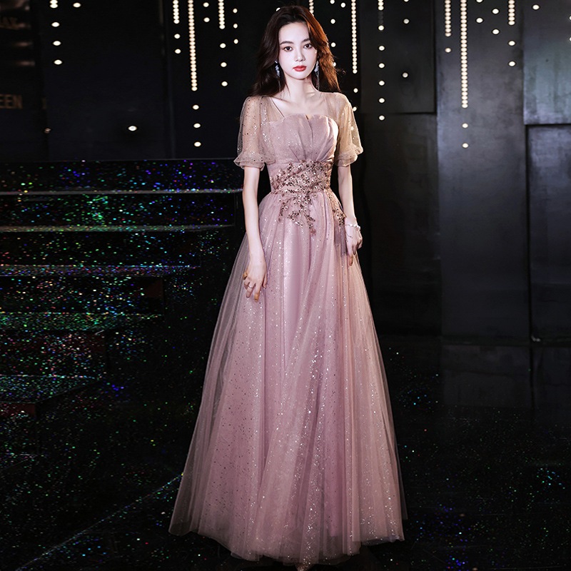 ロングドレス 演奏会用 パーティードレス 結婚式 ドレス ステージドレス 大人 ピアノ 発表会 コーラス 合唱衣装 ミモレ丈 マキシ丈 成人式