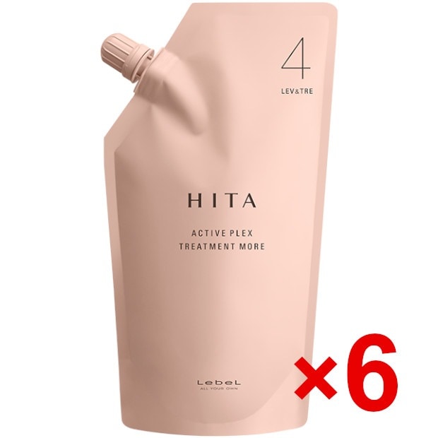 【送料無料】 ルベル ／ ヒタ APトリートメントモア 4　400g 6個セット / ヘアトリートメント