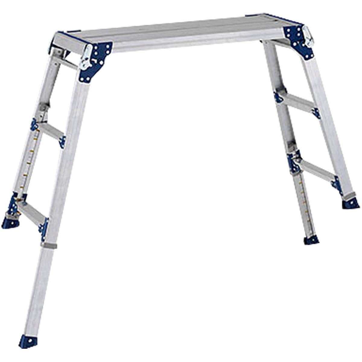 【I】【個人宅配可】アルインコ ALINCO 足場台 PXGE-710FX 軽量 洗車台 伸縮脚付 アルミ 折りたたみ 脚部伸縮