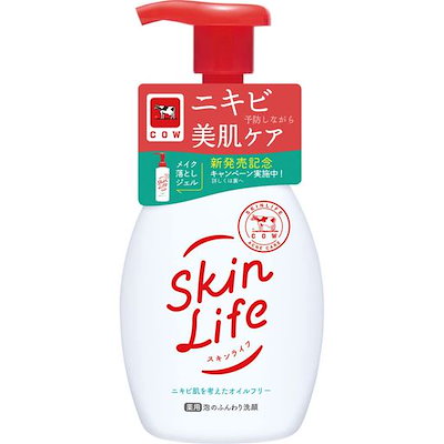 【2個セット】スキンライフ 薬用泡のふんわり洗顔 ...のサムネイル