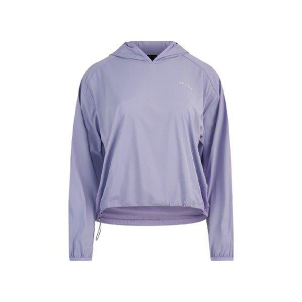 女性メッシュミックスセミクロップフード FM1SPJPCNHD351W-LPL