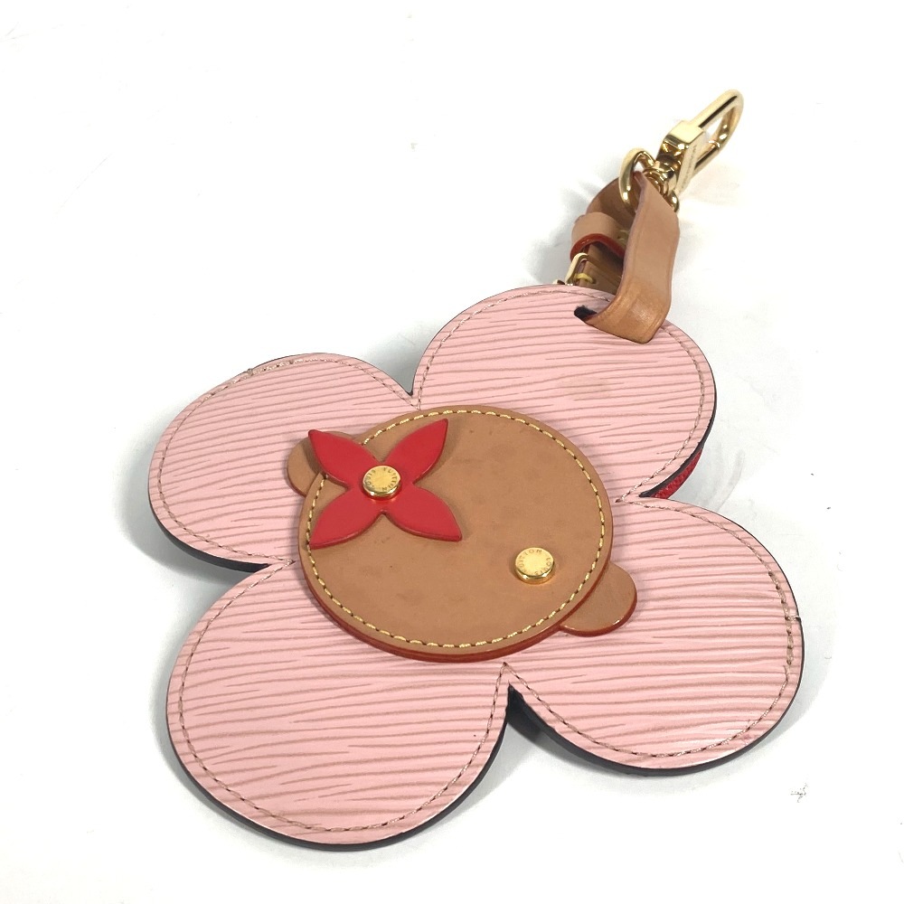 ネームタグ M69572 ビジューサック タグ ヴィヴィエンヌ モノグラム エピ バッグチャーム キーホルダー モノグラムキャンバス ピンク