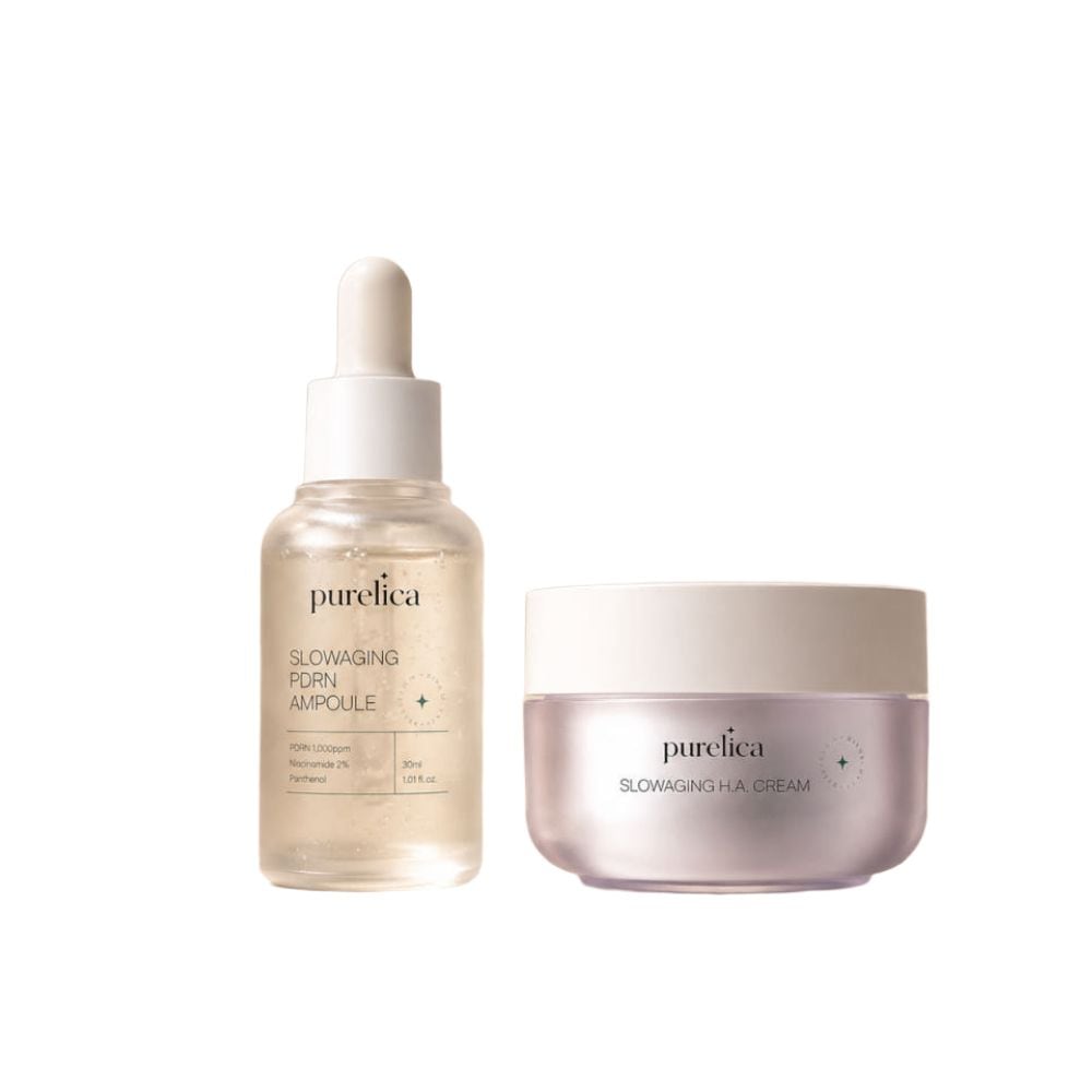 【企画セット】PDRNアンプル美容液30ml＋ヒアルロン酸クリーム50ml韓国コスメ2点スキンケアセットもちもちツヤ肌乾燥敏感肌高保湿エイジングケアうるおい肌なじみコスパプレゼントギフト人気