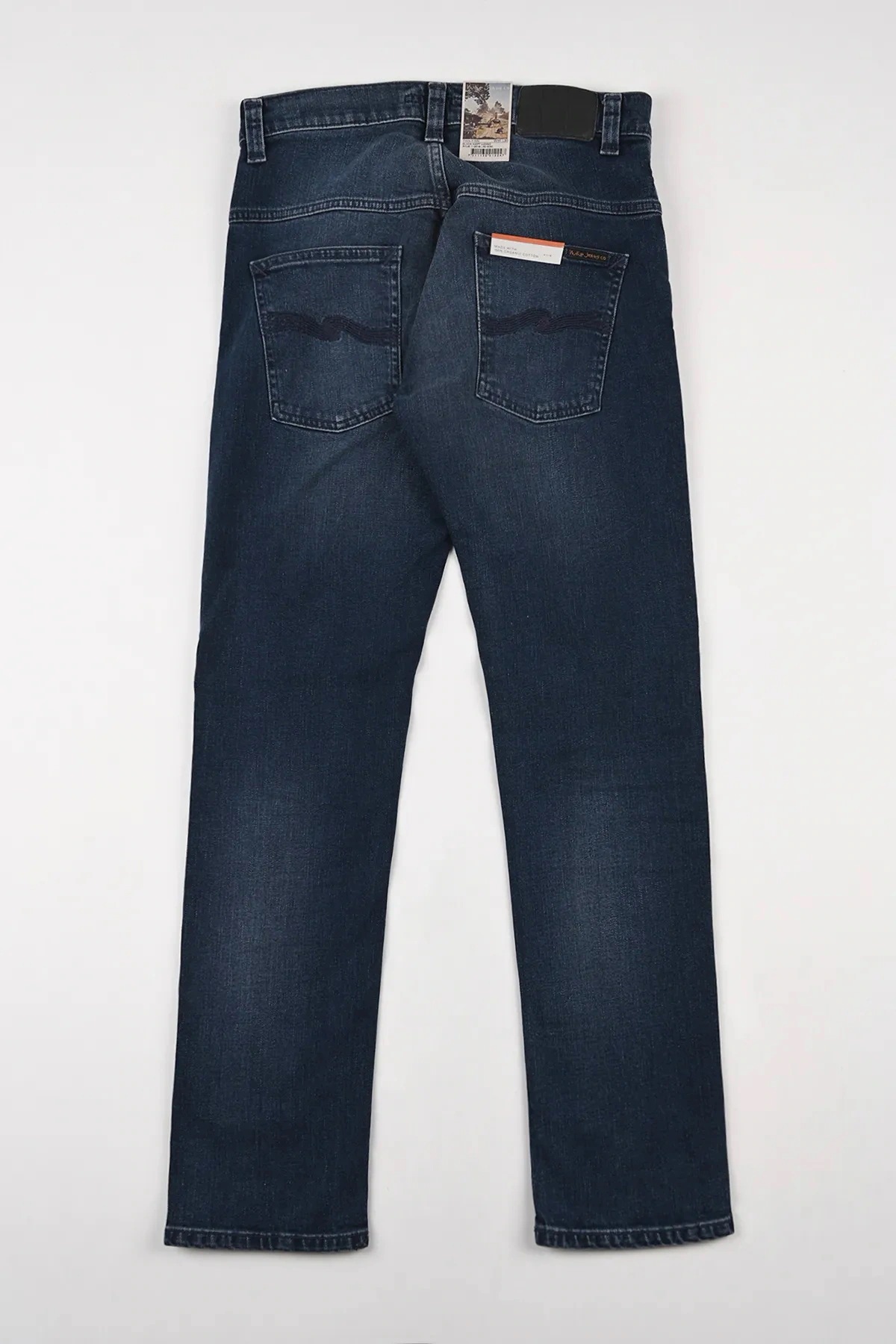 シンフィン ブラックウエフト インディゴ デニムパンツ ジーンズ Thin Finn Dry (112918）