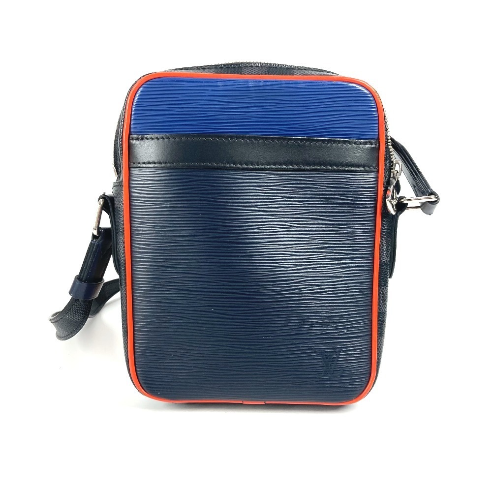 ショルダーバッグ M51460 ダヌーブ PM NM ダミエグラフィット エピ 斜め掛け ポシェット カバン ダミエグラフィットキャンバス ネイビー 54,780円