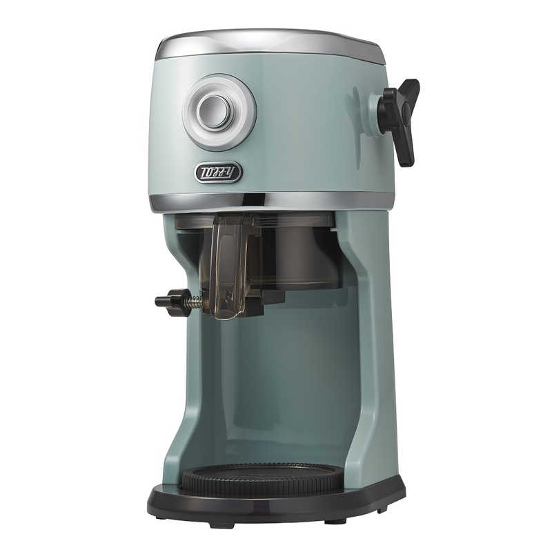 ラドンナ　コンパクト電動ふわふわかき氷器 ペールアクア　K-IS14-PA