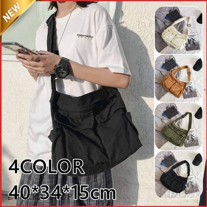 サコッシュ A4 ショルダーバッグ 鞄 大容量 新品/第1弾キャンペーンメンズバッグ おしゃれ 肩掛け メンズ ポケット多い 男女兼用 ナイロン かばん 斜めがけバッグ