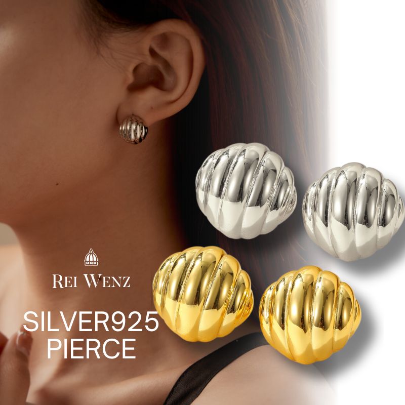 【高品質Silver925】ピアス 金属アレルギー サークル ニュアンス　コロン シルバー S925 K18 フープ シンプル おしゃれ レディース ブランド プレゼント 人気 韓国