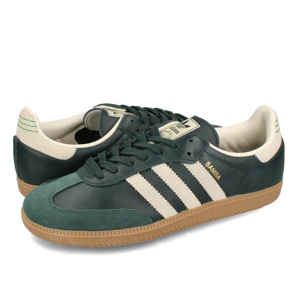 adidas SAMBA OG アディダス サンバ OG メンズ レディース SHADOW GREEN/CREAM WHITE/GOLD METALLIC カーキグリーン ID1483