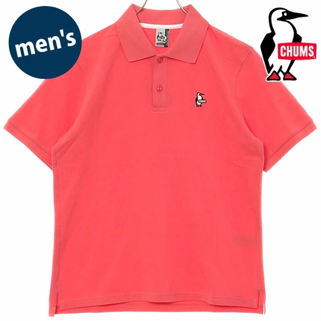 ブービーポロシャツ [CH02-1239] M Booby Polo Shirt メンズ トップス 半袖 鹿の子 Coral 正規取扱店