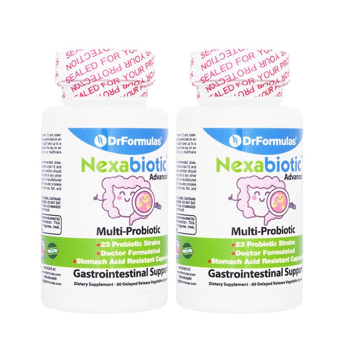BioProsper　ネクサバイオティック60カプセル　2本　Nexabiotic　バイオプロスパー プロバイオティクス 海外発送 日時指定不可 国際郵便発送