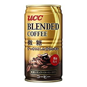 UCC ブレンドコーヒー 微糖缶 185g30本