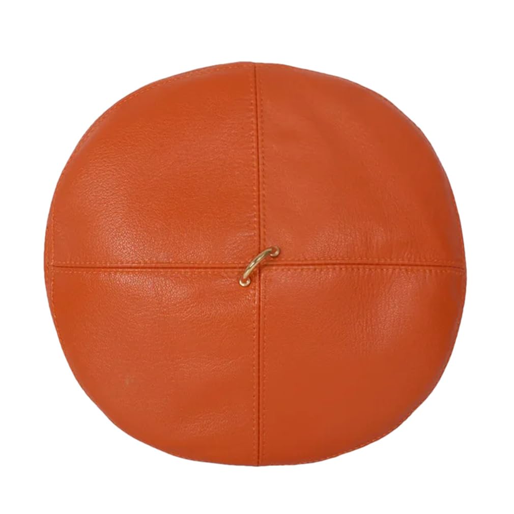 [keusyoi] 春冬の革ベレー帽帽子女性画家キャップ女性無地フレンチスタイルビーニーベレー帽