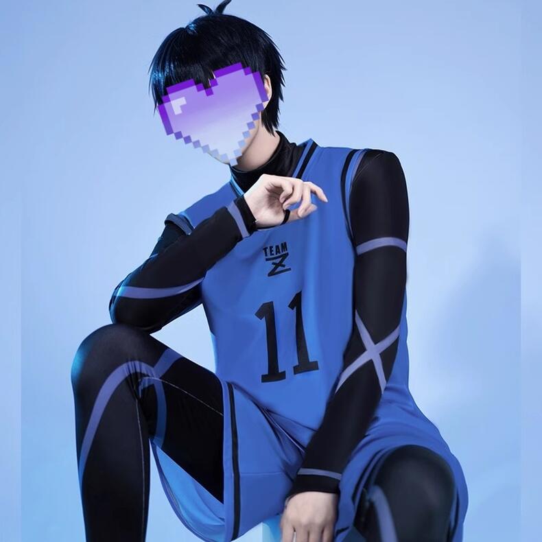 コスプレ コスチューム 潔世一 蜂楽廻 千切豹馬 國神錬介 御影玲王 凪誠士郎 糸師凛 7種類 ブルーロック BLUE LOCK 運動服 公式服 コスプレ服 コスプレグッズ コスプレ変装服 かつら購入