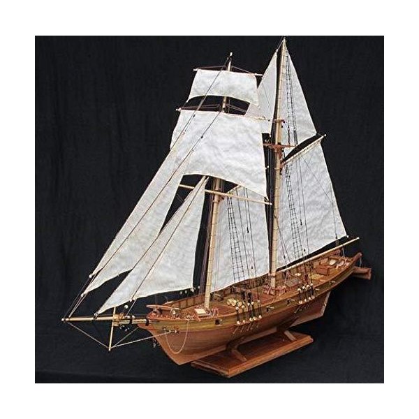 SIourso Model Ship Kit Wooden Ship Models Kits Scale 1/96 Classics Antique Battleship Wooden Model K