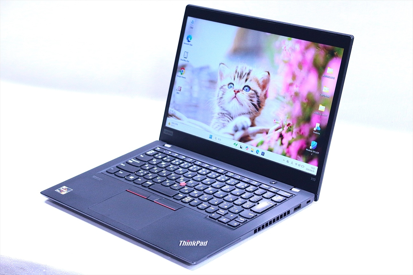 即配 バッテリー良 2021年薄型Ryzen5モデル ThinkPad X13 Gen1 Ryzen5 PRO 4650U 8G 256G 13.3FHD WiFi6 Office AAA評価