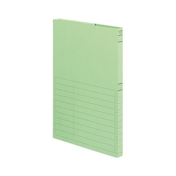 (まとめ) コクヨ ケースファイル-FS A4タテ背幅17mm 緑 A4-950G 1セット(5冊) (×10セット)