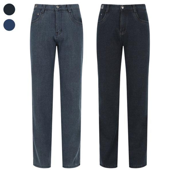 メンズ 冬 フラップ バックポケット 裏起毛 デニム パンツ ジーンズ GD-L-JE-565