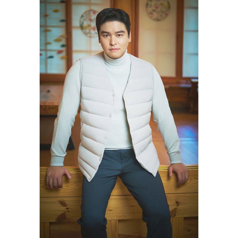 ジェントル Vネック ダウンベスト CDAAAMV9820