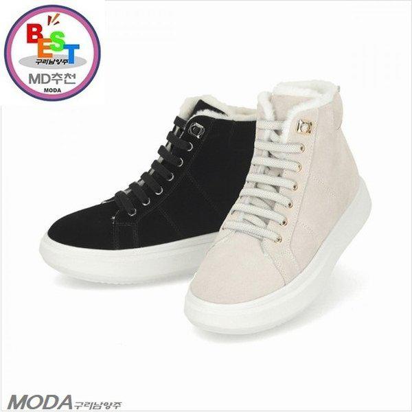 国民クッションハイトップ起毛防寒靴ハイトップ女性ブーツ1WA31XW