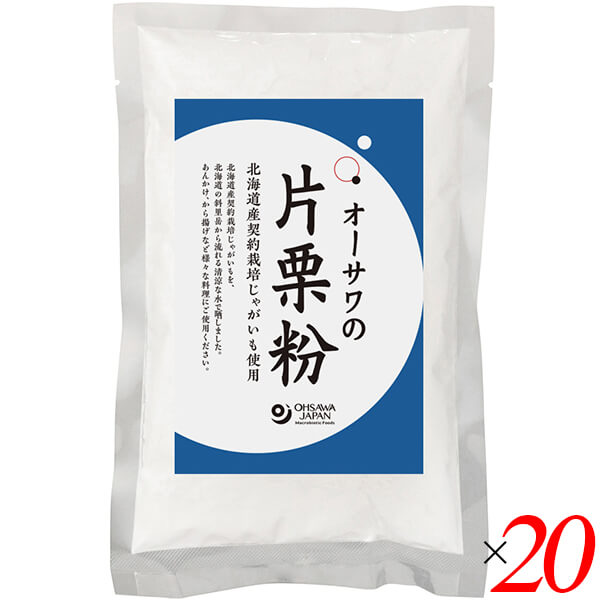 片栗粉 馬鈴薯 無添加 オーサワの片栗粉 300g 20個セット