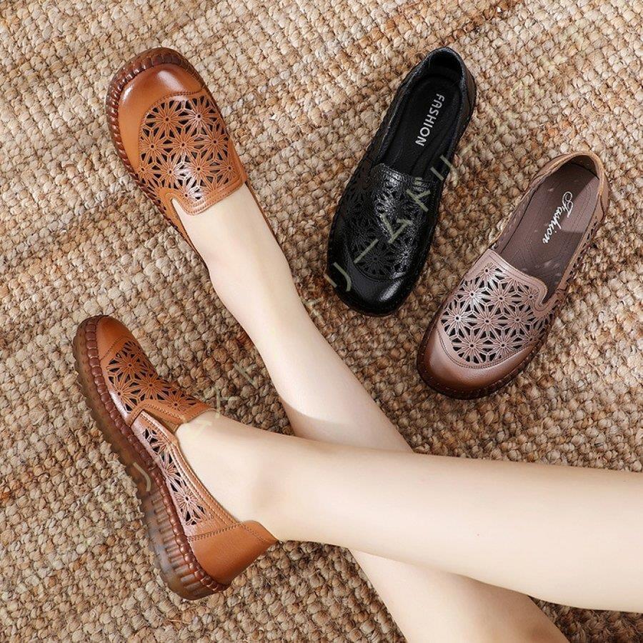 期間限定オファー レディース モカシン ローヒール モカシンシューズ レディースシューズ 軽い 柔らかい 歩きやすい 快適 母親へ プレゼント 母の日 防臭 通気 夏 春 スリッポン 店舗をフォロー