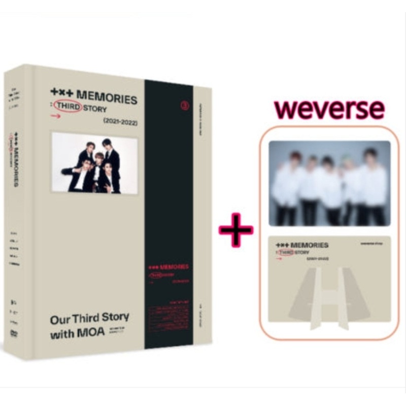 [未開封新品] 【ウィーバース特典】TXTツバトゥメモリーズDVD THIRD STORY