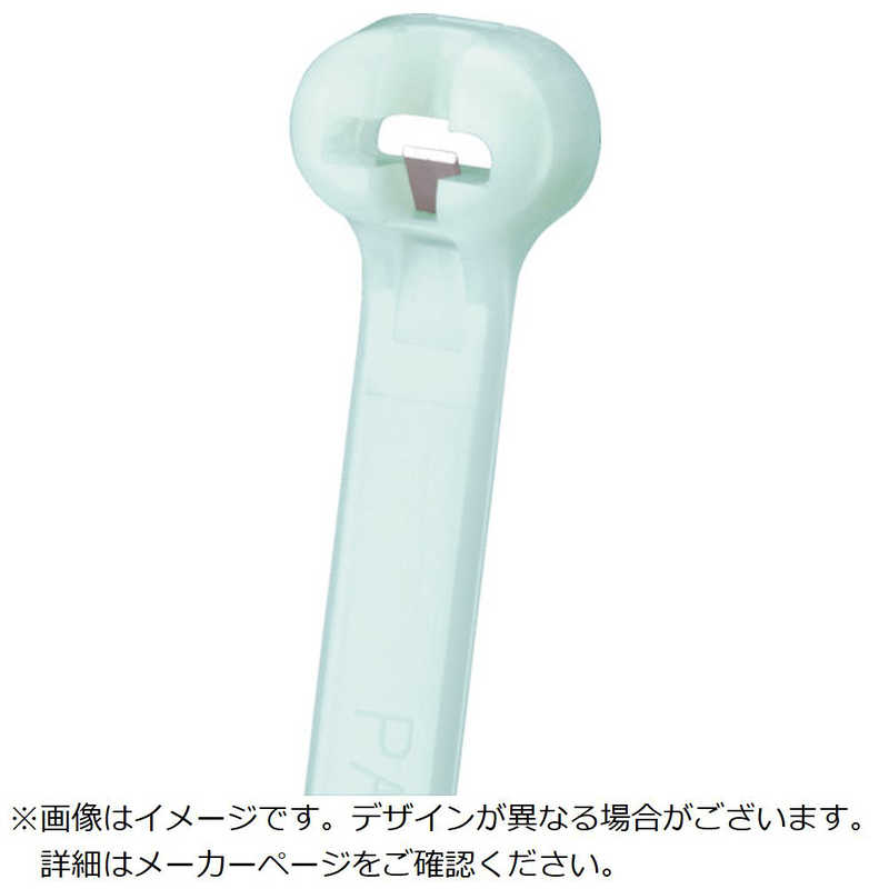 パンドウイット　パンドウイット ステンレス爪ロック式ナイロン結束バンド ナチュラル 幅4.7mm 長さ203mm 1000本入り　BT2S-M