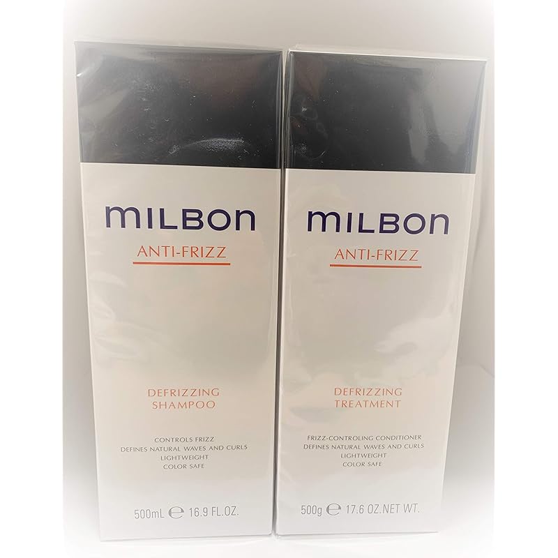 【即納】ミルボン アンチフリッズ ディフリッジング シャンプーとトリートメント 各500mlセット