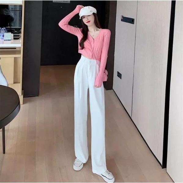 ボトムス パンツ ズボン タックパンツ タック ワイドパンツ ワイド スラックス ポケット ハイウエスト 大人可愛い きれいめ シンプル カジュアル おしゃれ お洒落 かっこいい 大人女子 こなれ感