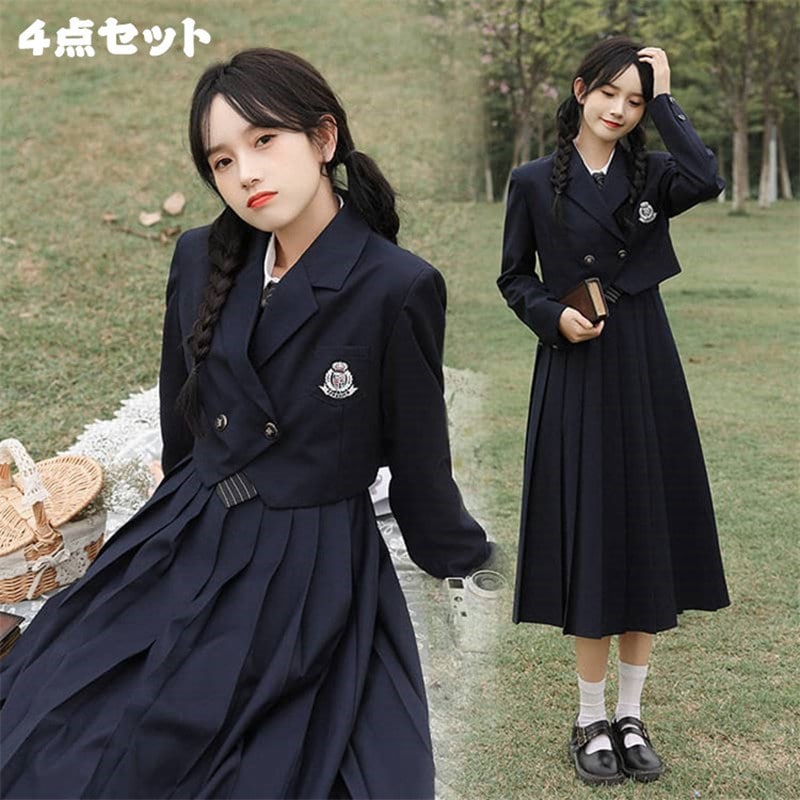 【短納期 3日で出荷】子供服 女子 卒業式 入学式 レディース 小学校 中高生 高校生 140 150 160 165 入学式 4点セット キッズ ワンピース 小学校卒業式 卒服 ジャケット ワンピ