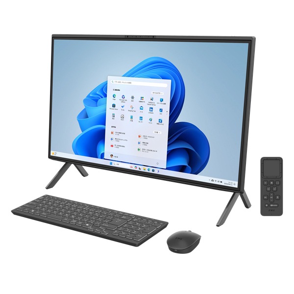 FMVF77K1BA FMV F77-K1 ブラック SSD1TB / Win11Home64 / Office Home & Business 2024 / 27型 デスクトップパソコン